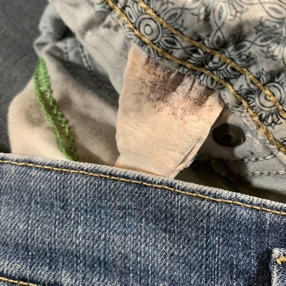 Lee Womens 36 Denim Jeans Blue High Rise Straight Ankle Medium Wash Stretch - Picture 6 of 12